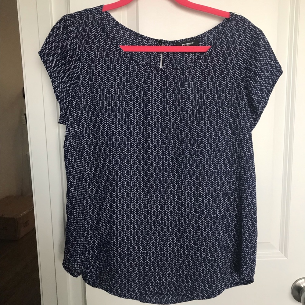 Geometric blouse